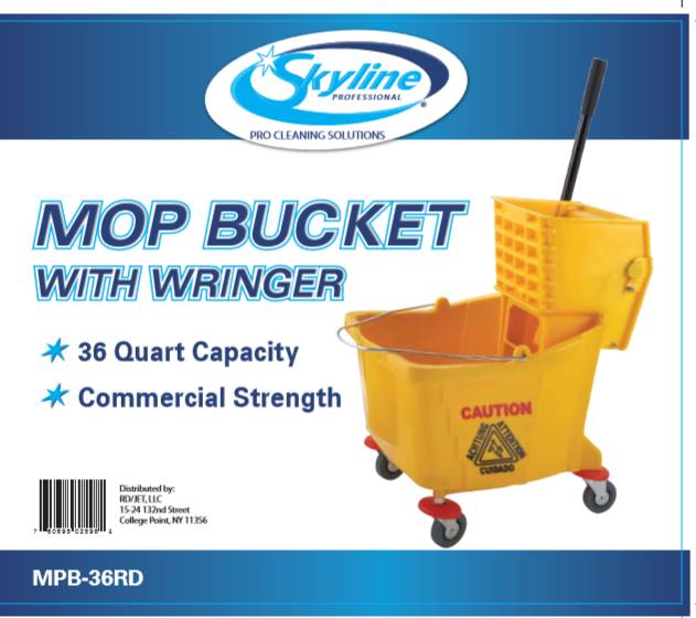 Skyline - Mop Bucket with Wringer (1 Unit per Case)