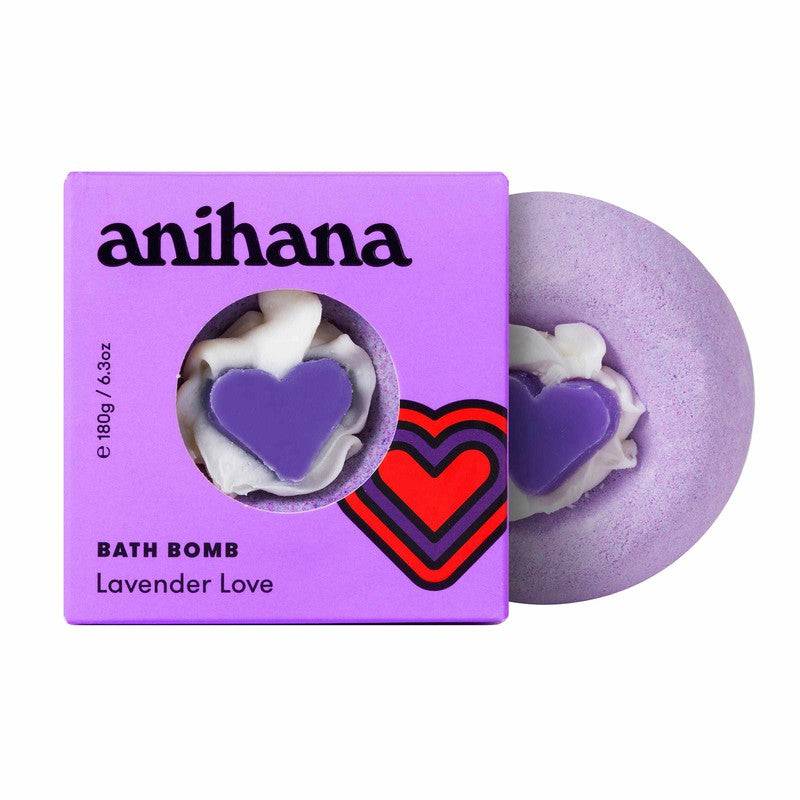 anihana Bath Bomb Lavender Love 180g