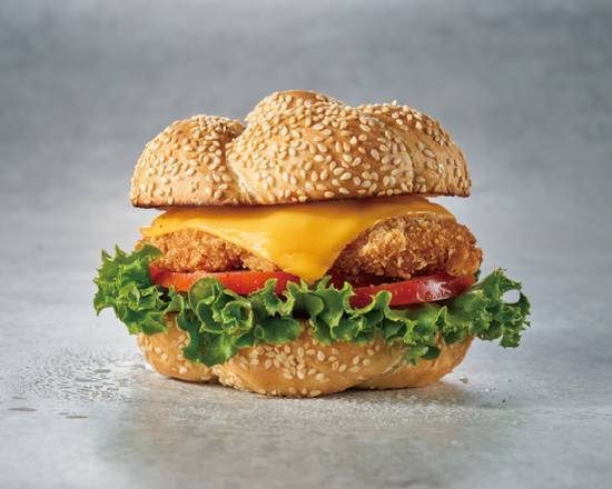 起司日式豬排芝加哥堡 Mr.Burger with Japanese Pork Chop and Cheese