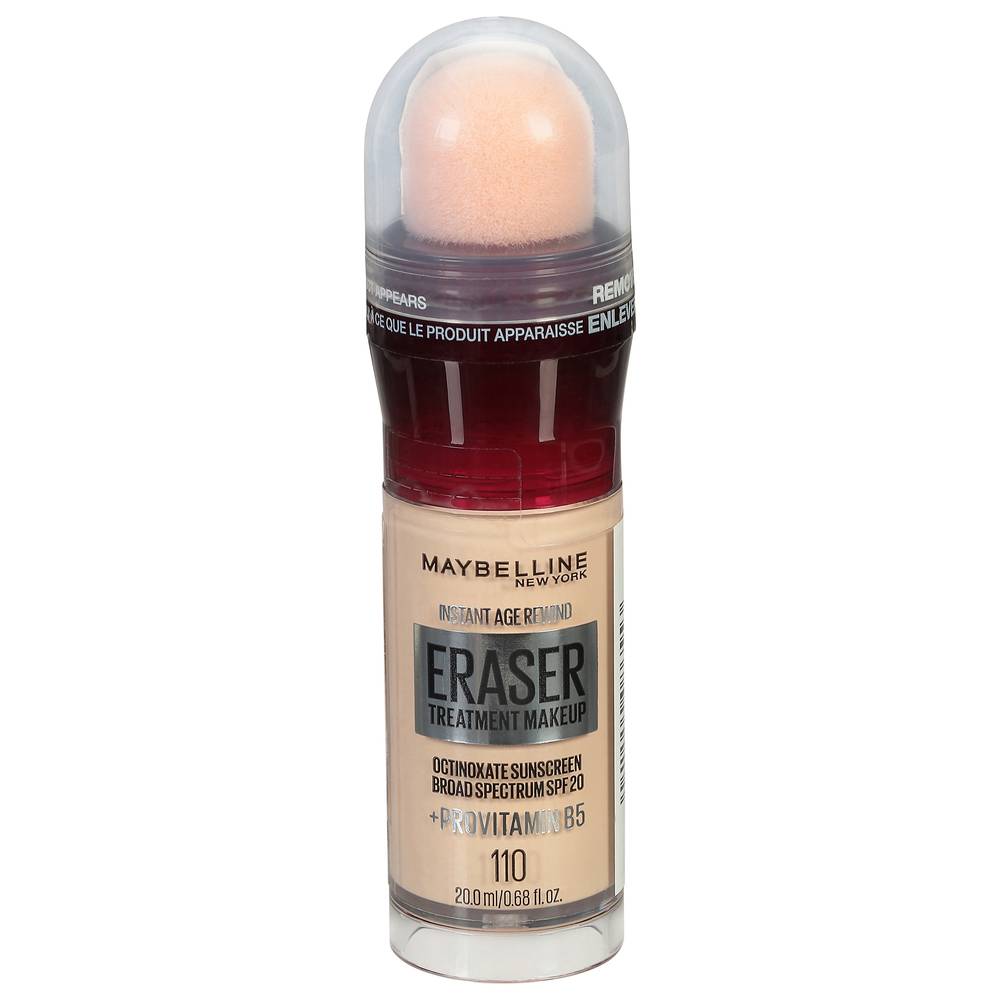 Maybelline Instant Age Rewind Eraser Treatment Makeup, 110 (0.68 fl oz)