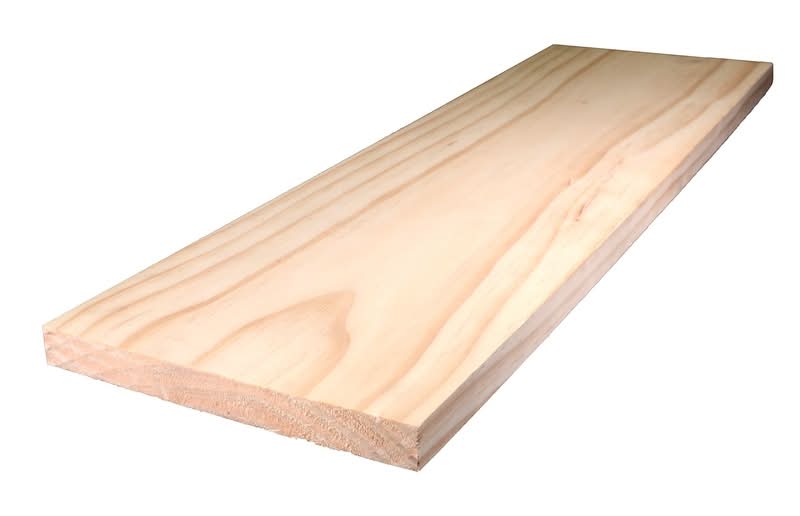 Alexandria Moulding 1 In. X 8 In. W X 4 Ft. L Pine Board #2/Btr Premium Grade