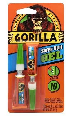 Gorilla Super Glue Gel (0.11 oz, 2 ct)
