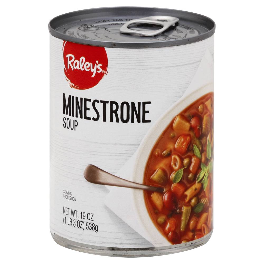 Raley'S Homestyle Minestrone Soup 19 Oz