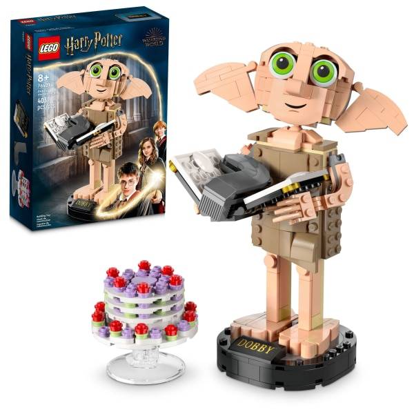 LEGO Harry Potter Dobby the House-Elf Build and Display Set