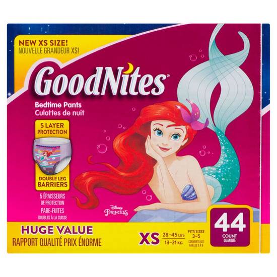 Huggies Goodnites Bedtime Pants Xs (44 units), Delivery Near You