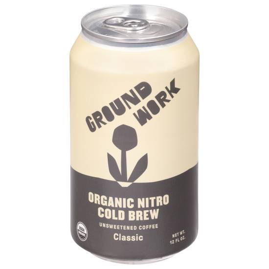 Groundwork Organic Nitro Cold Brew Classic Coffee ( 12 fl oz )