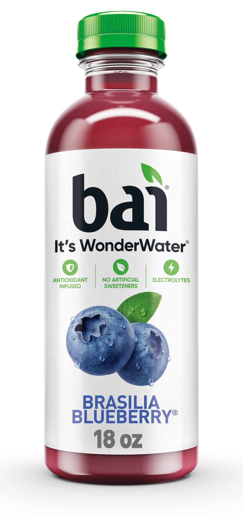 Bai Antioxidant Infused Water Drink, Brasilia Blueberry (18 fl oz)