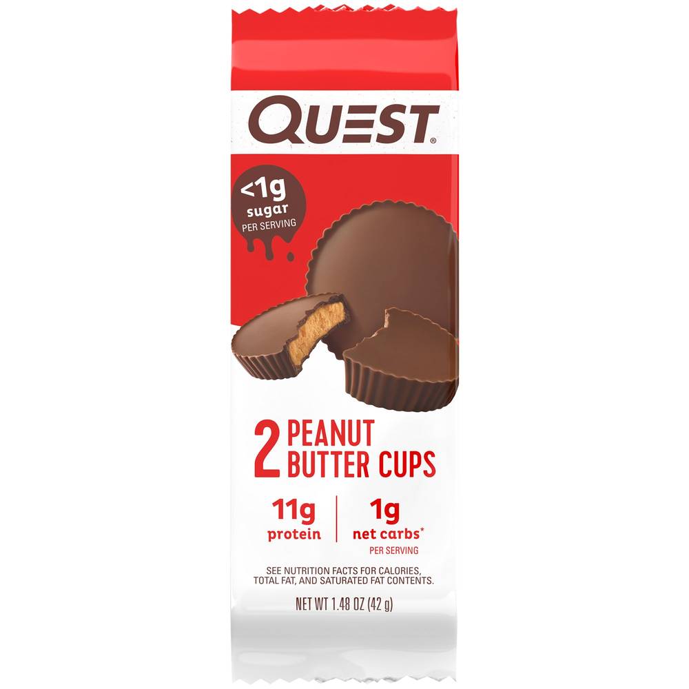 Quest Nutrition Mini Cups, Peanut Butter (1.48 oz, 2 ct)