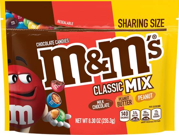 M&M's Sharing Size Classic Mix Chocolate Candies