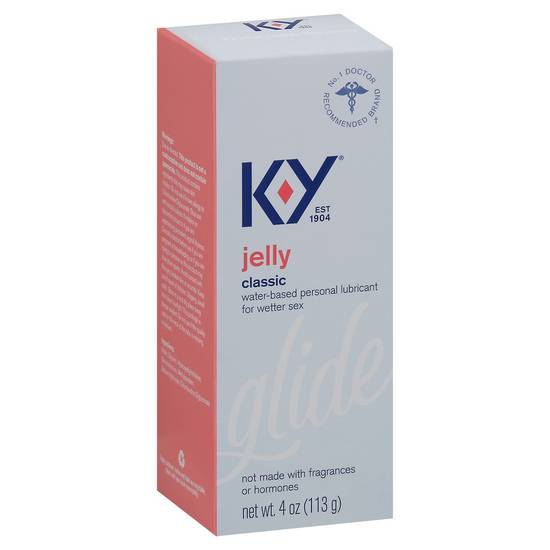 K-Y · Jelly Water Based Personal Lubricant (4 oz)