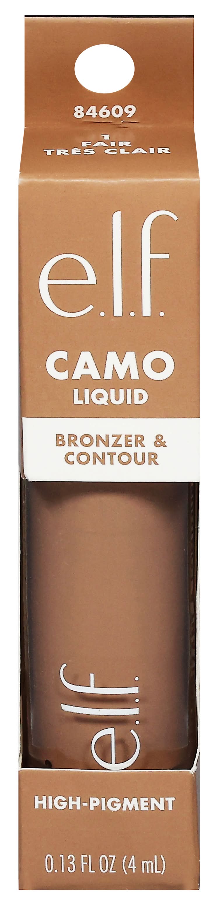 e.l.f. Camo Liquid Bronzer & Contour, Fair (0.13 fl oz)