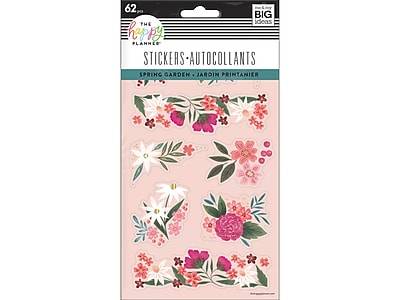 The Happy Planner Spring Florals Stickers (62 ct) (assorted )