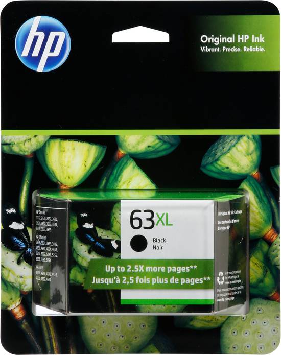 Hp Original 63 Xl Black Ink Cartridge