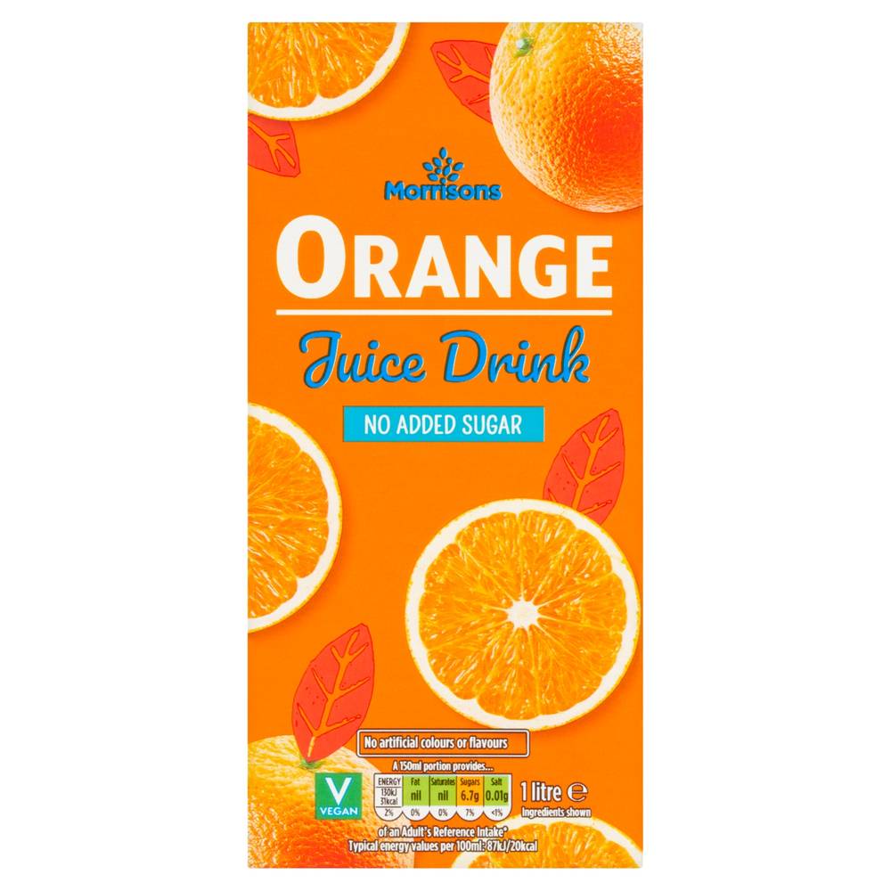 Morrisons Orange Juice Drink (1L)