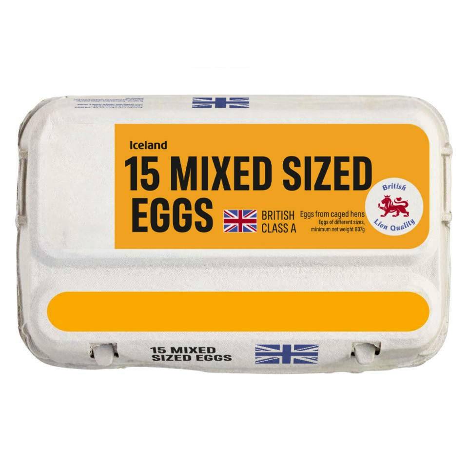 Iceland Mixed Sized Eggs