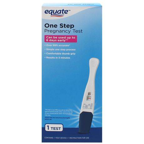 Equate One Step Pregnancy Test