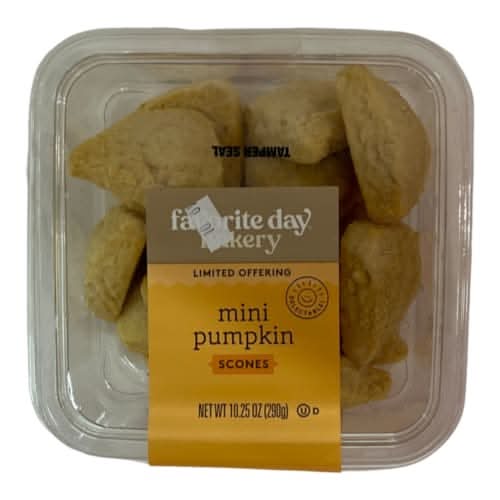 Favorite Day Mini Pumpkin Scones (10.25 oz, 12 ct)