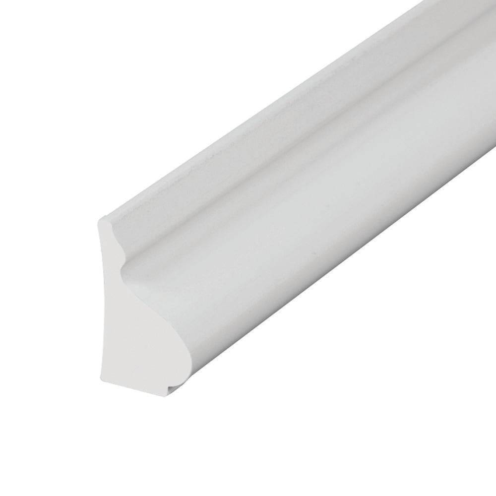 Royal Building Products 11/16-in x 1-1/8-in x 8-ft Colonial PVC 164 Baseboard Moulding | 02450