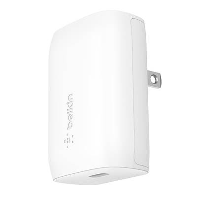 BOOST↑CHARGE 30W USB-C PD GaN Wall Charger, White (WCA005DQWH)
