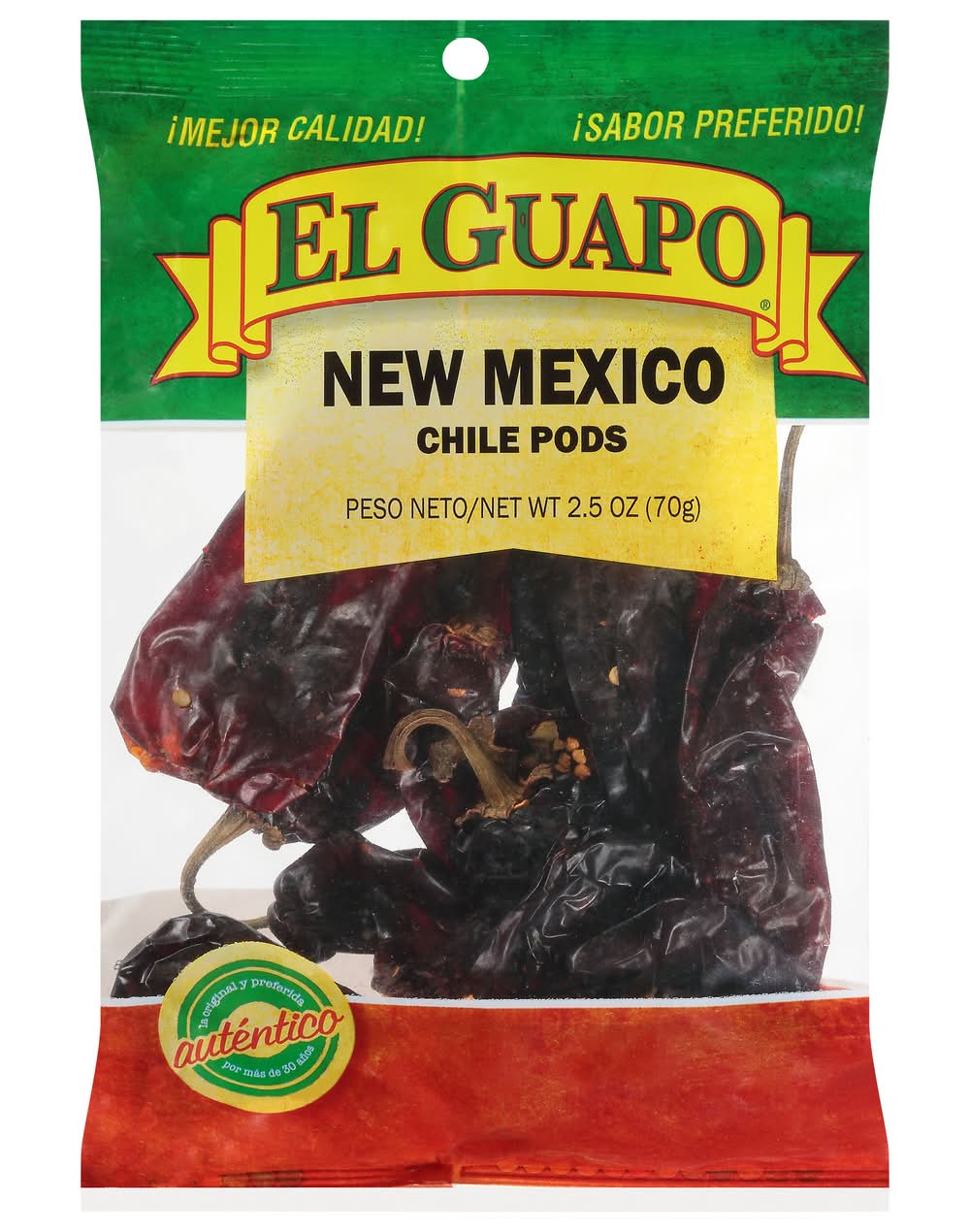 El Guapo New Mexico Chile Pods (2.5 oz)