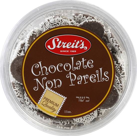 Streit's Non Pareils Chocolate