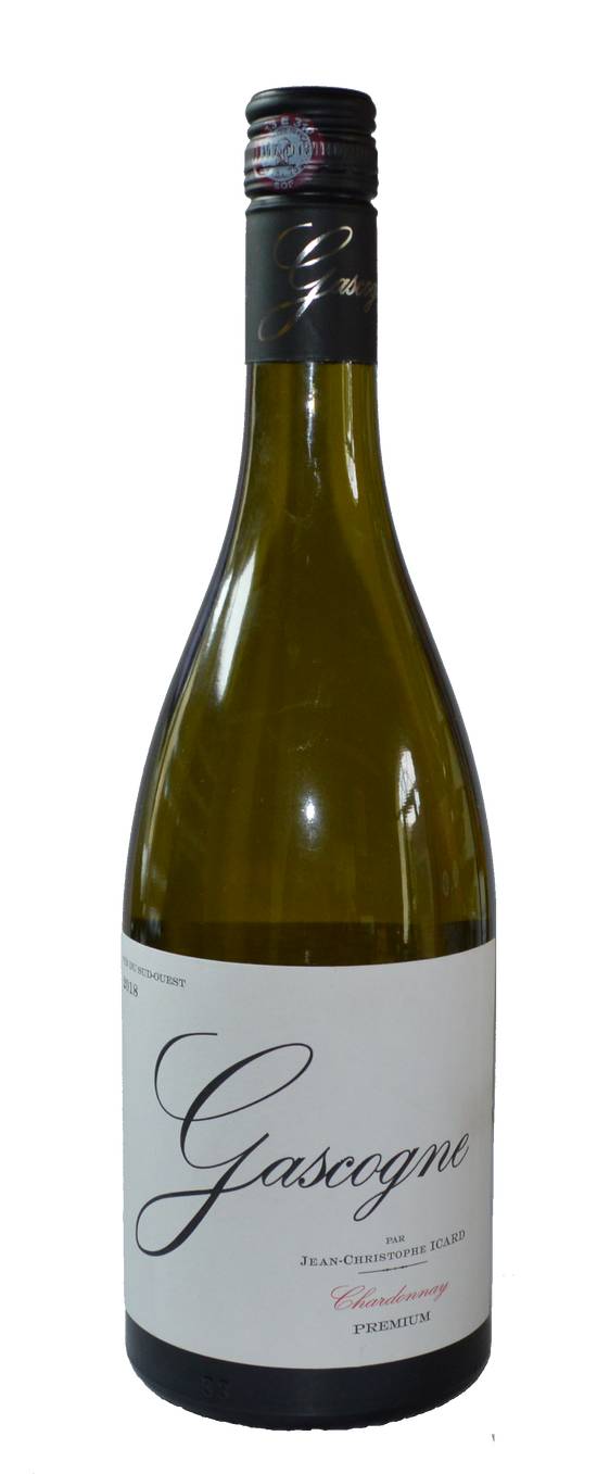 Jean Christophe Icard - Vin blanc gascogne chardonnay (750 ml)