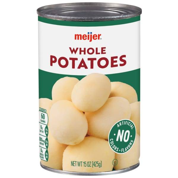 Meijer Whole Canned Potatoes