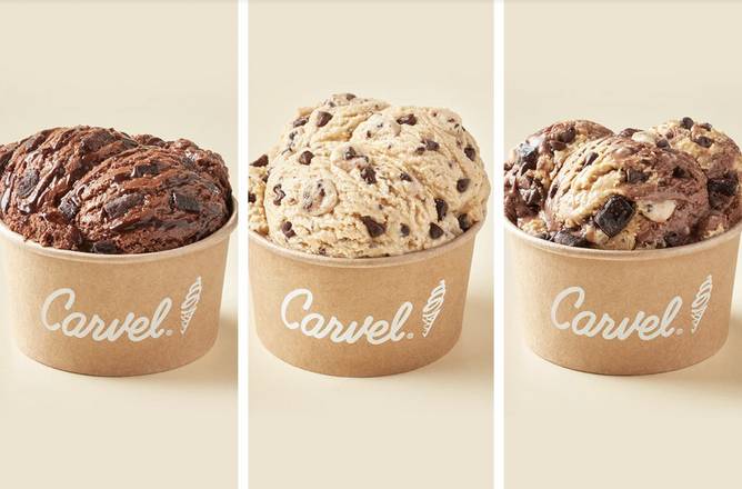 Order Scooped: Brookie, Brownie Batter, or Chocolate Chip Cookie Dough food online from Carvel store, Malibu on bringmethat.com