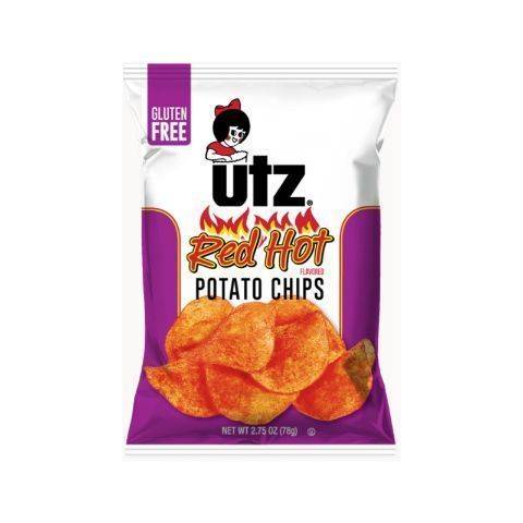 Utz Potato Chips Red Hot 2.75oz