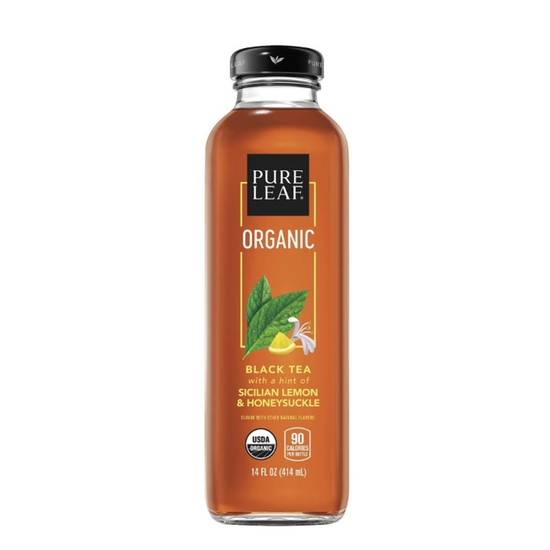 Pure Leaf Organic Black Tea w/ Lemon & Honeysuckle