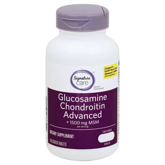 Signature Care Glucosamine Chondroitin Advanced (120 tablets)