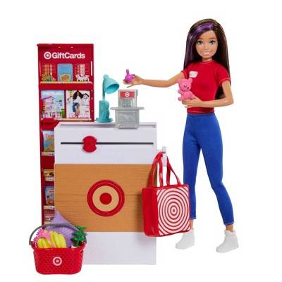 Barbie Skippers First Job Target Doll Set With Checkout Stand and Accessories