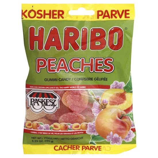 Paskesz Haribo Peaches (5.3 oz)