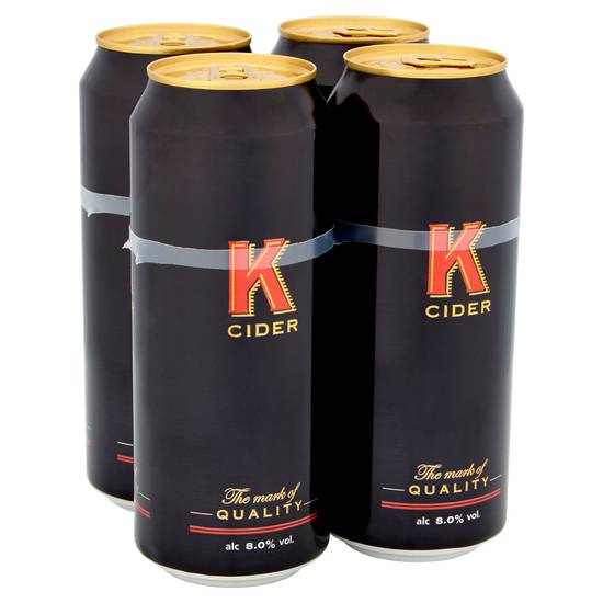 K Cider  (4x500 mL)
