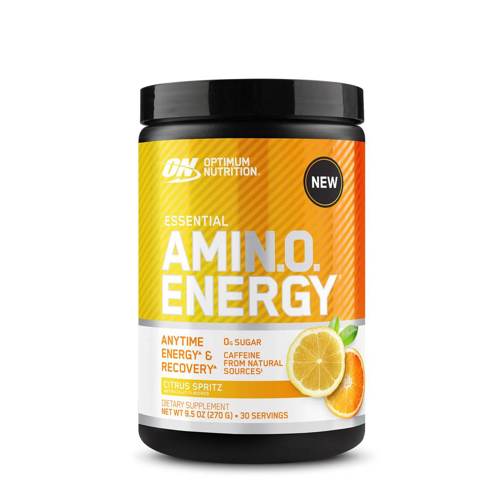 Optimum Nutrition Essential Amin.o. Energy Supplement (9.5 oz) (citrus spritz)