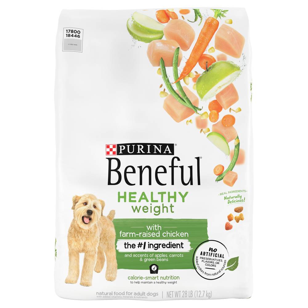 Beneful Purina Healthy Weight Chicken Food For Adult Dogs (28 lbs)