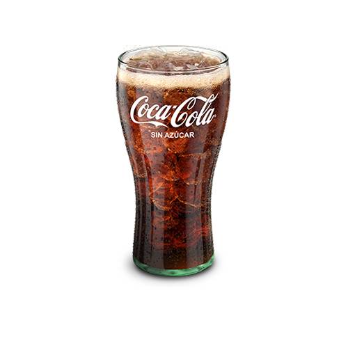 Coca Cola sin Azúcar Mediana 16oz