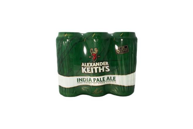 Alexander Keith's India Pale Ale Beer (6 ct, 473 ml)