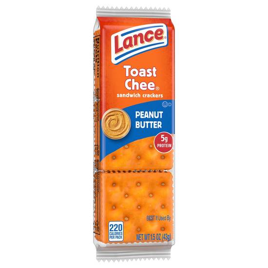Lance Toastchee Peanut Butter Crackers