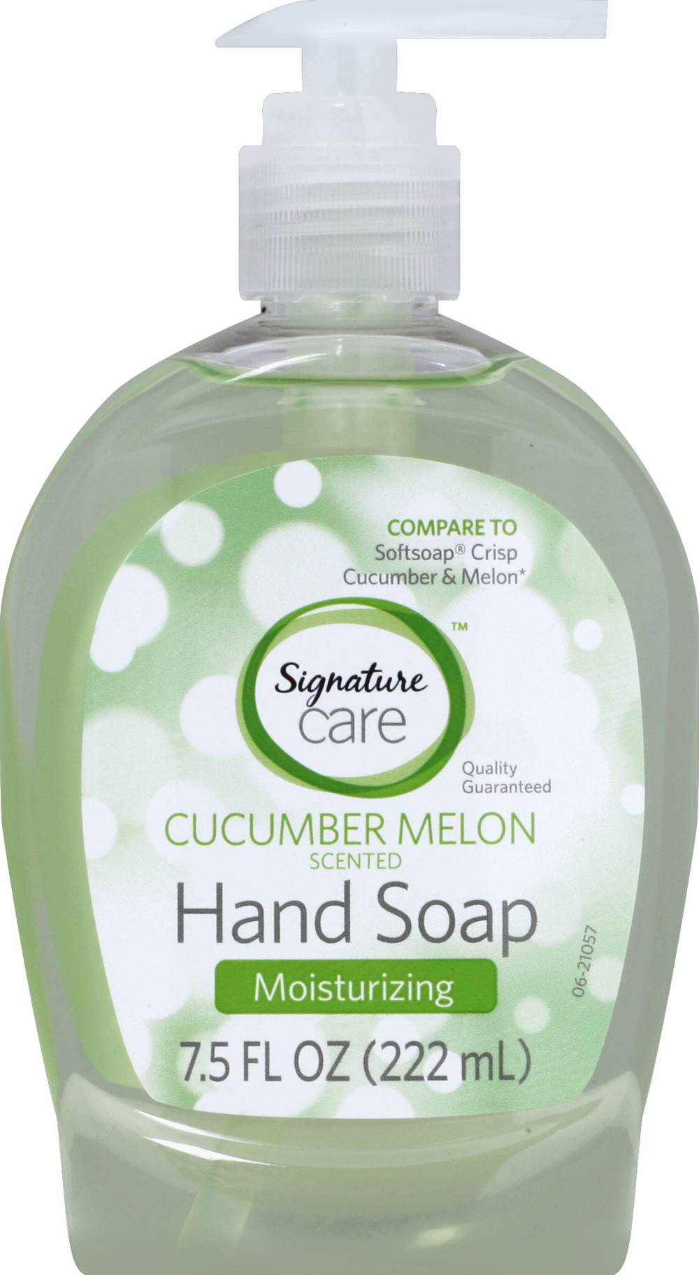 Signature Care Cucumber Melon Moisturizing Hand Soap