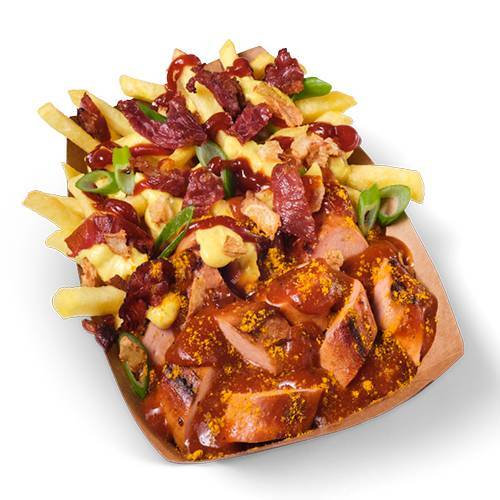 Loaded Currywurst BBQ Bacon