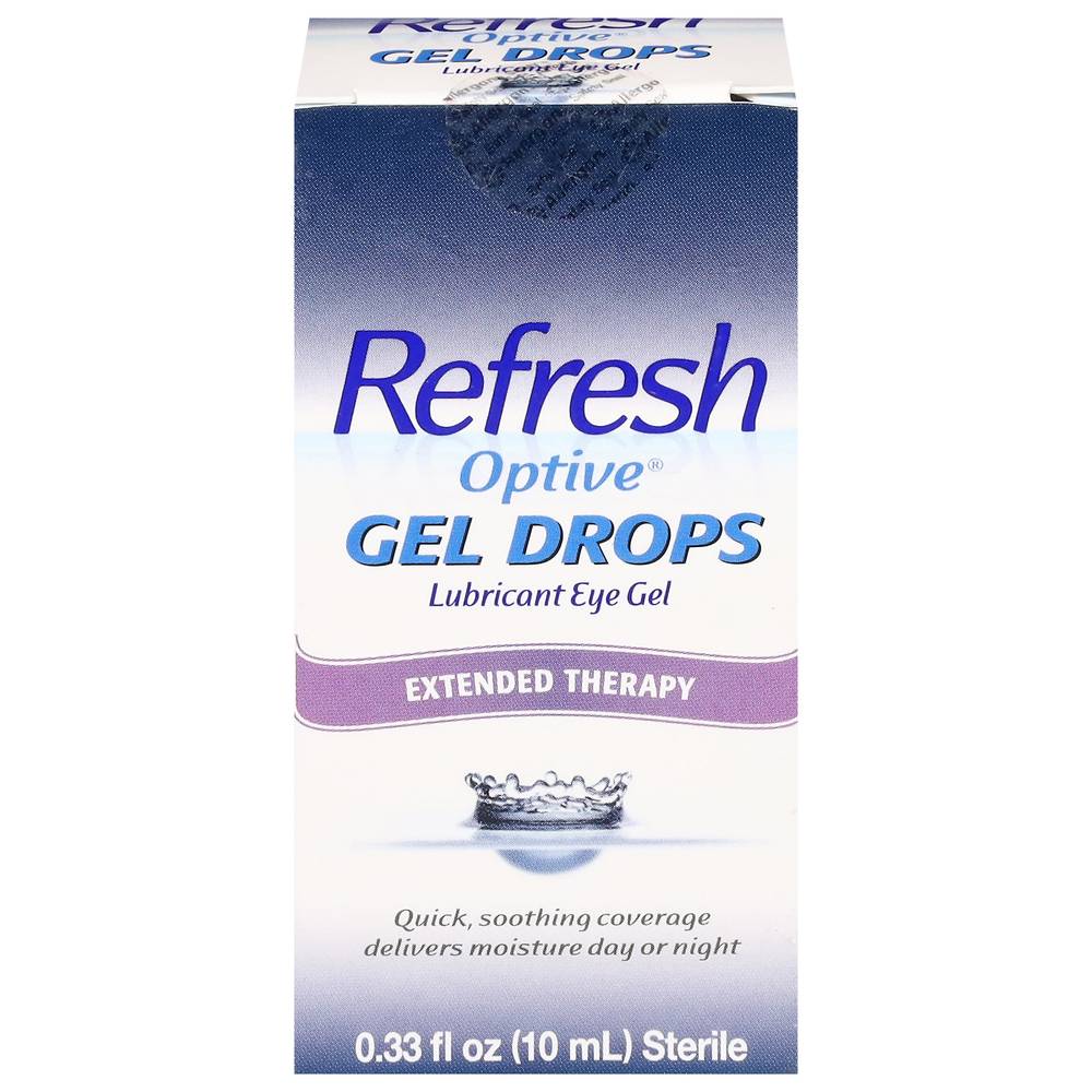 Refresh Optive Gel Drops Lubricant Eye Gel