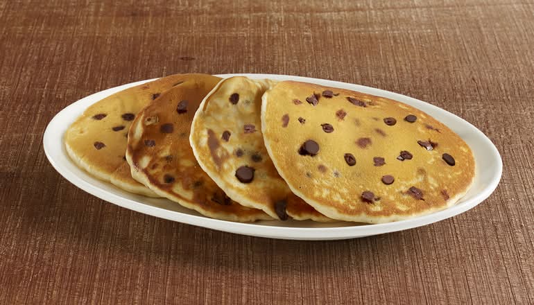 4 Chocolate Chip Hot Cakes