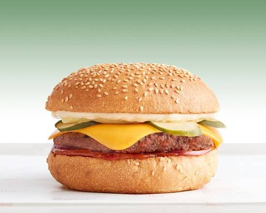 Impossible Vegan Cheeseburger