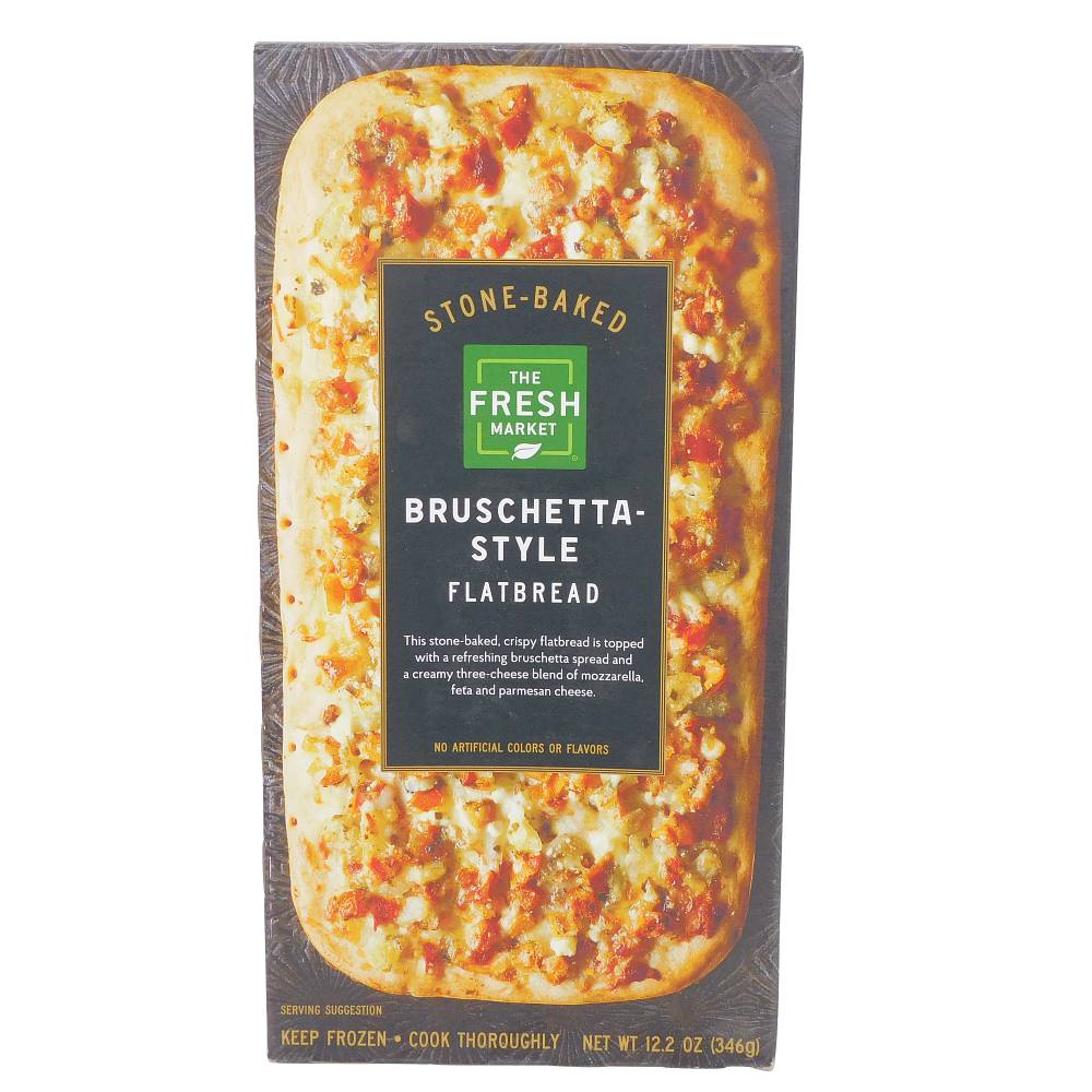The Fresh Market Bruschetta Flatbread Pizza