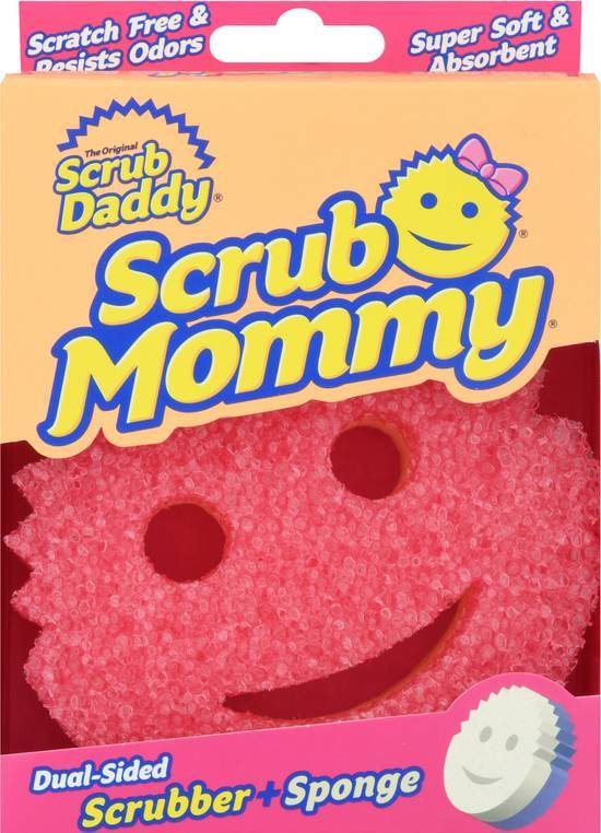 Scrub Daddy - Scrub Daddy, Scrub Mommy - Scrubber + Sponge, Dual
