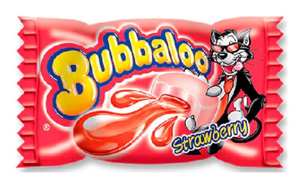 Bubbaloo · Goma de mascar sabor fresa (5 g)