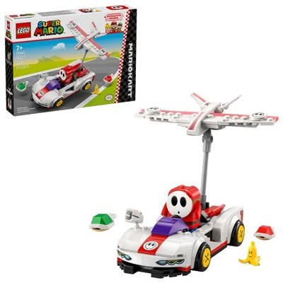 LEGO Mario Kart Shy Guy & P Wing Building Toy Christmas Gift For Kids