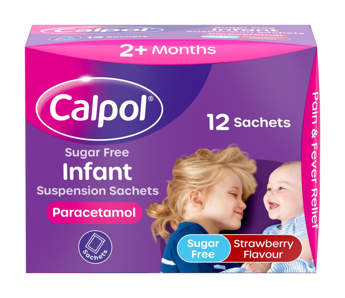 Calpol Infant Suspension Sachets (12 pack)