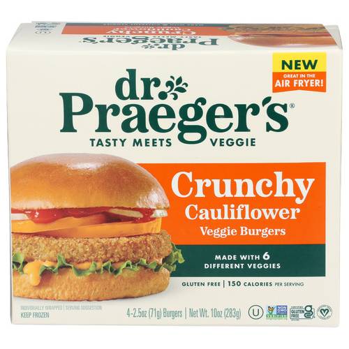 Dr. Praeger's Crunchy Cauliflower Veggie Burgers